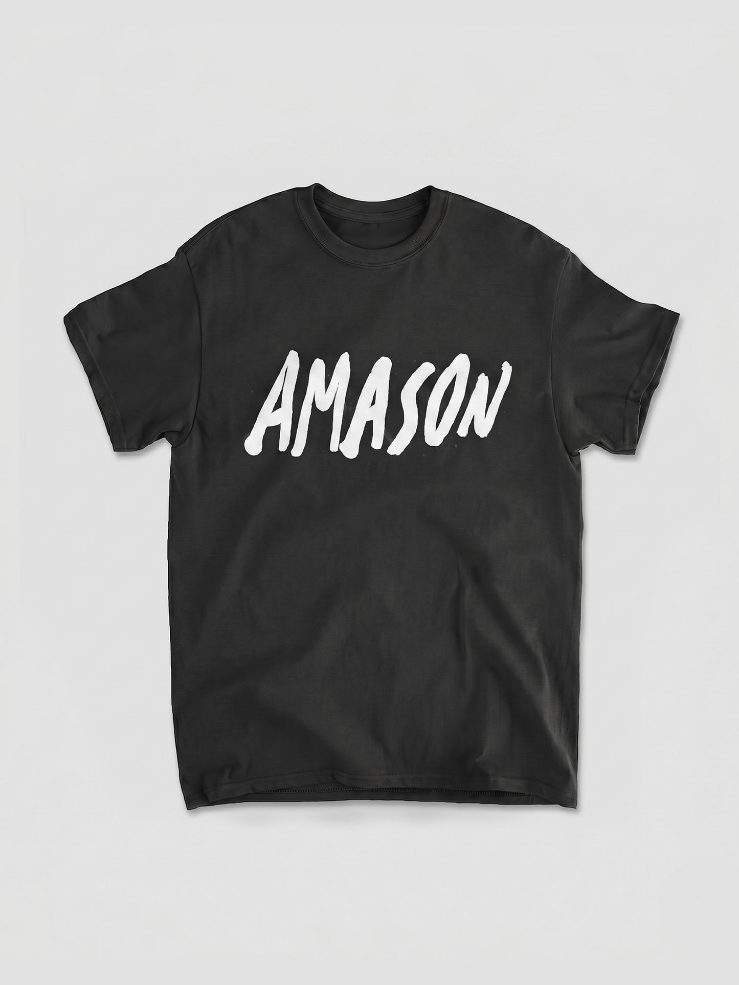 Amason - T-shirt Logo Black