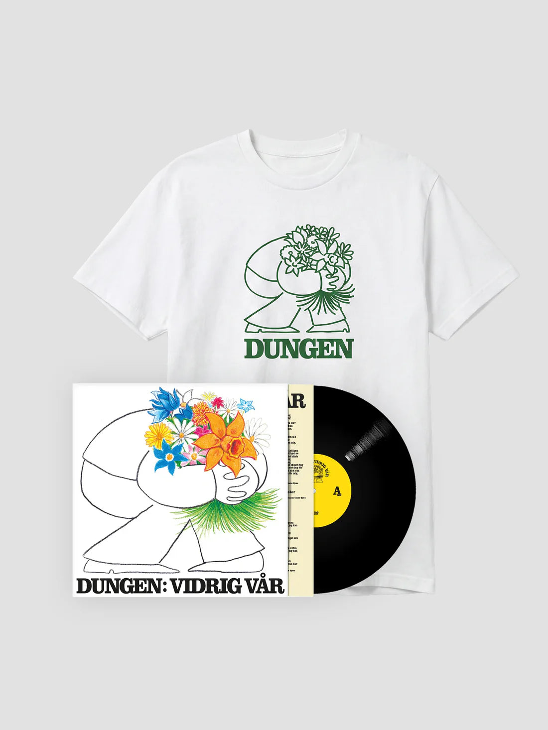 Dungen - Vidrig Vår Bundle (LP + T-shirt)
